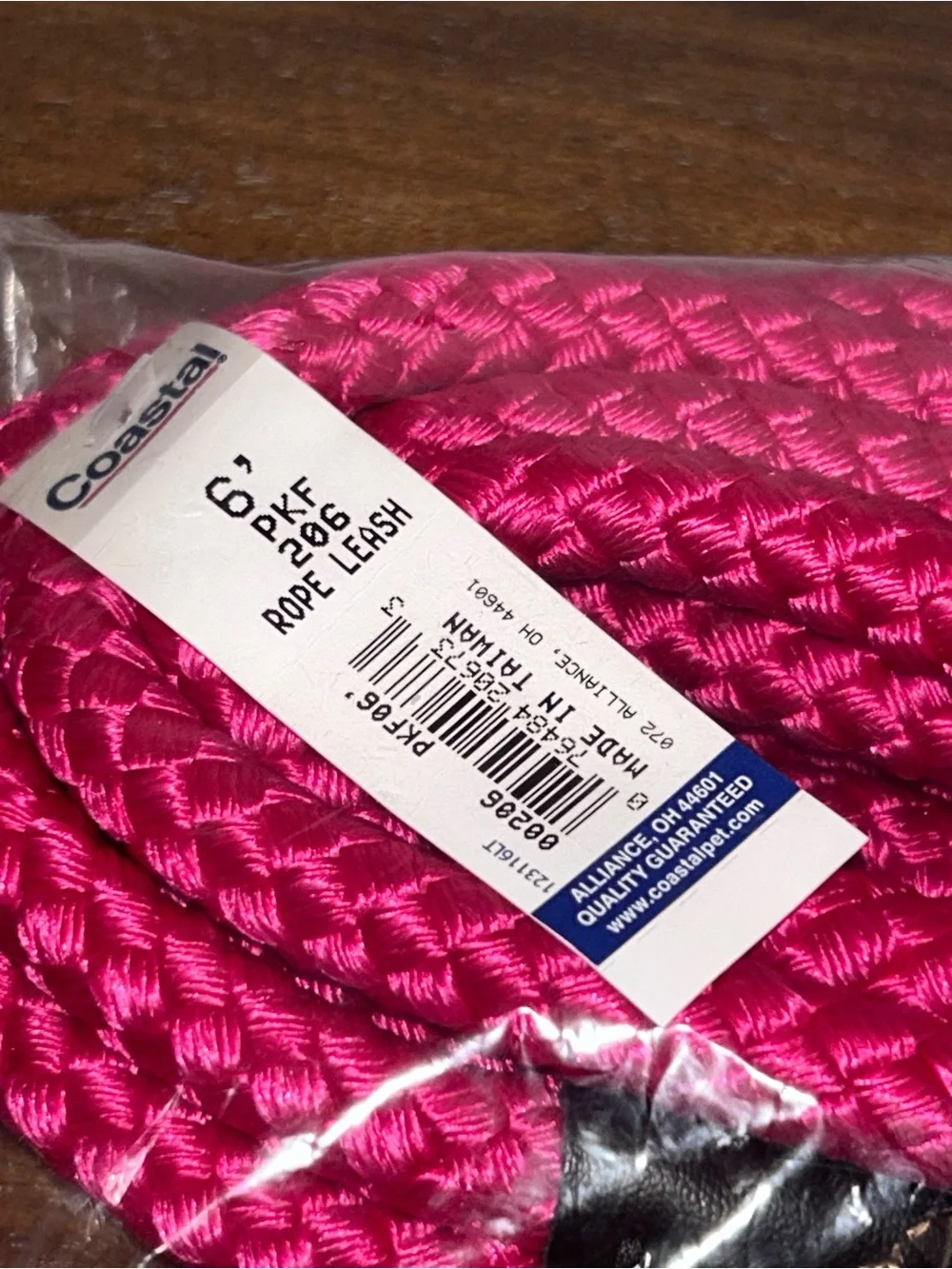 New, Coastal Braided 6” Leash